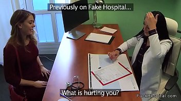 Doctor catches nurse and blonde babe and then they having threesome Doctor catches nurse and blonde babe and then they having threesome
