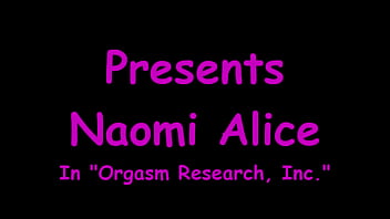 Orgasm research inc naomi alice