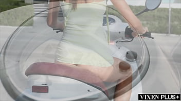 How anyone could ignore such a sexy brunette dressed up in lingerie is a mystery but when maya wants attention this brat knows just how to get it