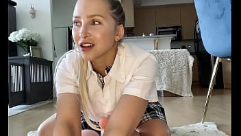 Sucking off my professor for an easy a