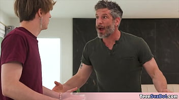 Pops busted us while we were taboo fucking