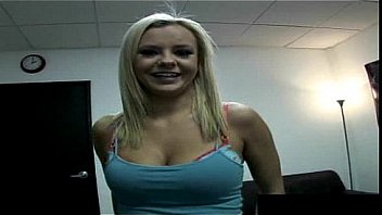 Teen slut has great tits and wet pussy around cock