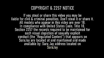 Busty milf sara jay fucks gia love and harmonie marquis in a barn