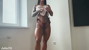 Busty Babe With Big Ass Lustfully Fucks And Gets Cumshot On Hairy Pussy thumbnail