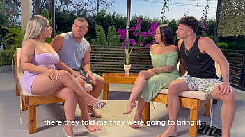 Outdoor swinger two best friends share their wives for a lesbian experience under the sun – naty delgado & mariana sandoval