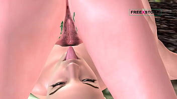 An animated 3d cartoon porn video of a beautiful teen girl giving blowjob to her stepbrother and same time get her pussy licked in 69 position