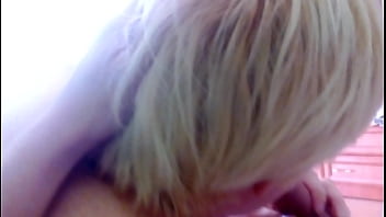 Homemade amateur blowjob with cum in mouth