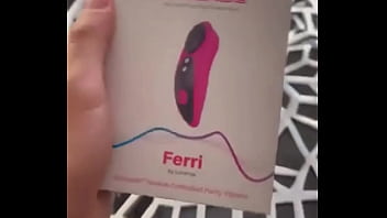 New adult toy in my collection many thanks for ferri by lovense #lovense