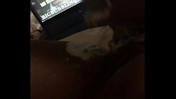 Lil dick jacking with soap