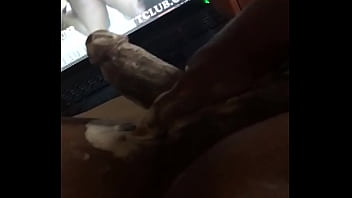 Lil dick jacking with soap