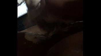 Lil dick jacking with soap