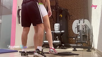 Fucking very hot after training until he cum inside pussy thay ksada having sex with fer Fucking very hot after training until he cum inside pussy thay ksada having sex with fer