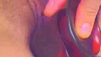 Experienced female eagerly massages demanding pussy and fucks dildo