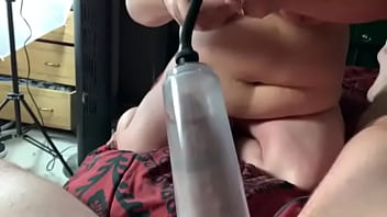 Sexy bbw penis pump cock sucker