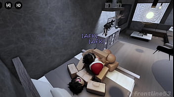 Two huge tit girls wanted to fuck in game