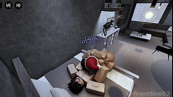 Two huge tit girls wanted to fuck in game