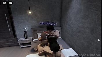 Two huge tit girls wanted to fuck in game