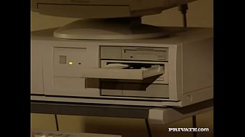 Katia love sucks one dick while the other is in her ass before her dp