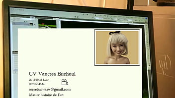 Vanessa fait un stage dans un muséum