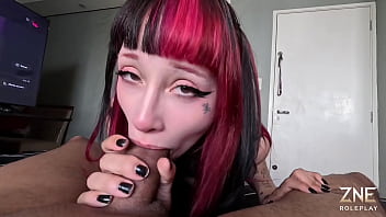 Testing gopro with perfect goth girlfriend free scene ft amberzinha