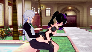 Lady emily lets guy see her hentai side as she spoils his cock