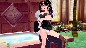 Lady emily lets guy see her hentai side as she spoils his cock