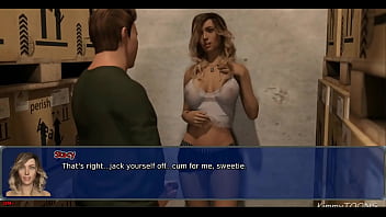 Two construction worker stuffed me with a big tool