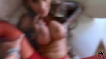 Big boobs blonde bimbo fucking in her sexy red lingerie daisy lee