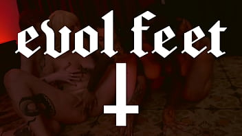 These girls lick feet and pussies