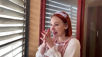 Hot maid could not resist to fuck me