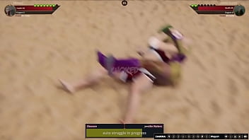 Eleonore vs jennifer nf3d female combat arena