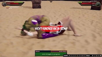 Eleonore vs jennifer nf3d female combat arena