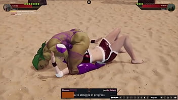 Eleonore vs jennifer nf3d female combat arena