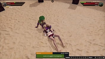 Eleonore vs jennifer nf3d female combat arena