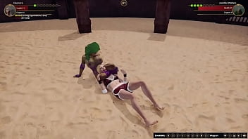 Eleonore vs jennifer nf3d female combat arena