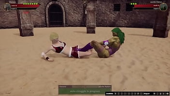 Eleonore vs jennifer nf3d female combat arena