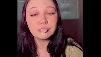 Taylor petrova slobbers all over dildo