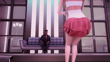 НЕЗНАКОМКА СОСЕТ МОЙ ЧЛЕН В КЛУБЕ hentai 3d