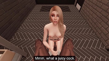 НЕЗНАКОМКА СОСЕТ МОЙ ЧЛЕН В КЛУБЕ hentai 3d