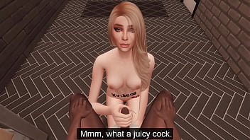 НЕЗНАКОМКА СОСЕТ МОЙ ЧЛЕН В КЛУБЕ hentai 3d