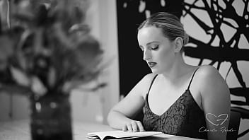 Amber moore's erotic book made charlie forde masturbate her cunt