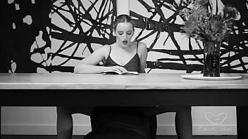 Amber moore's erotic book made charlie forde masturbate her cunt