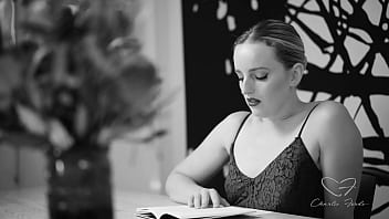 Amber moore's erotic book made charlie forde masturbate her cunt