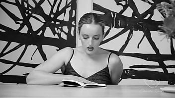 Amber moore's erotic book made charlie forde masturbate her cunt