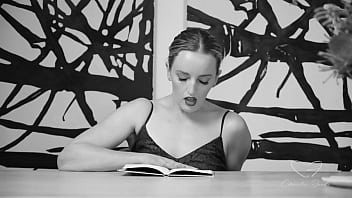 Amber moore's erotic book made charlie forde masturbate her cunt