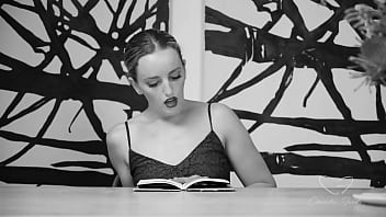 Amber moore's erotic book made charlie forde masturbate her cunt