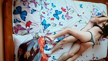 Passionate sensual fuck with petite girlfriend