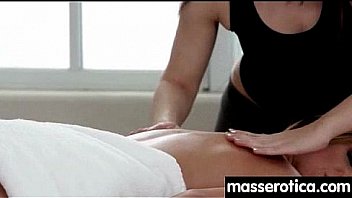 Sensual lesbian massage leads to orgasm 16
