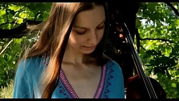 Beautiful cello artist