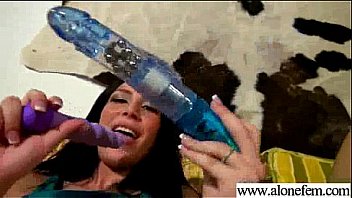 Horny girl put crazy stuff in her holes to masturbate movie 23